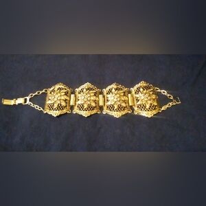 Beautiful Vintage Ornate Germany Bracelet Christmas Gift